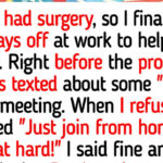 I Refuse to Work During My Days Off, My Dad Matters More Than My Job