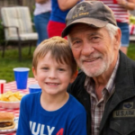 My Husband Invited a Homeless Veteran to Our 4th of July Barbecue – The Next Morning, 2 Men in Suits Knocked on Our Door Asking One Question That Made My Heart Stop